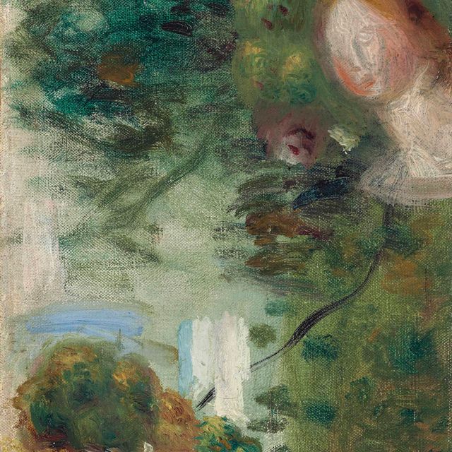 Pierre-Auguste Renoir — Свидание наедине с женщиной (фрагмент)