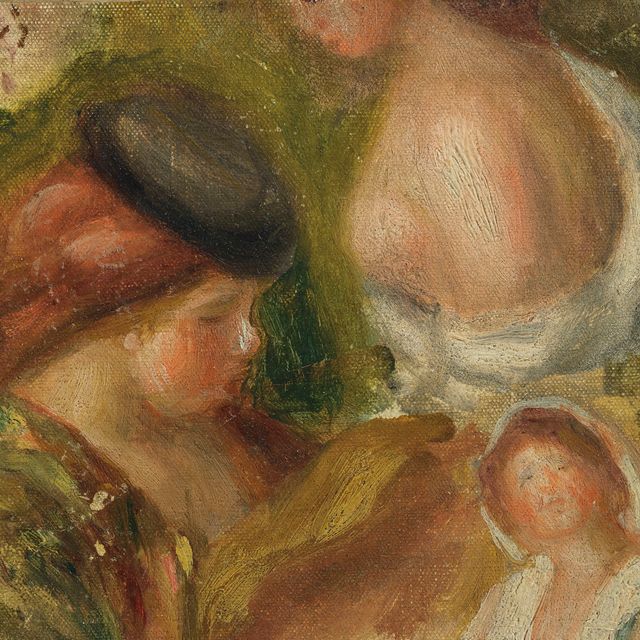 Pierre-Auguste Renoir — Женские этюды