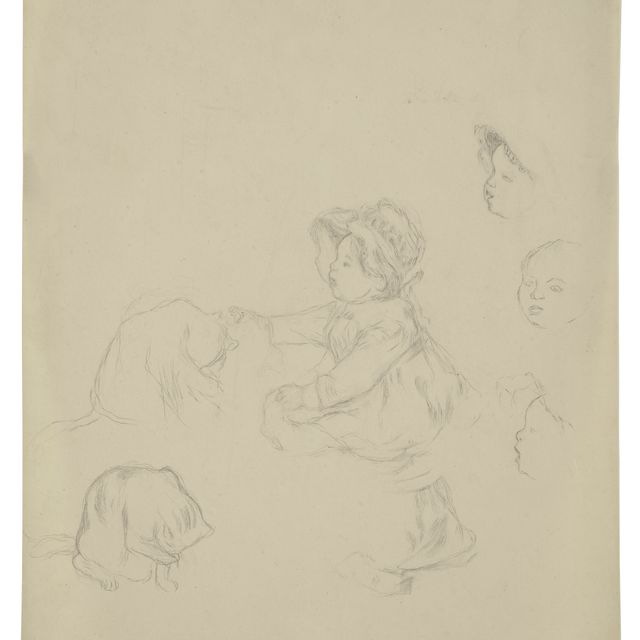 Pierre-Auguste Renoir — Этюд от души поболтать