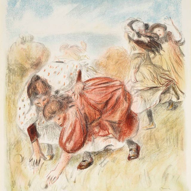 Pierre-Auguste Renoir — Танцующие на балу