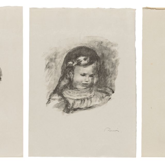 Pierre-Auguste Renoir — Оригинальный альбом литографий Пьера-Огюста Ренуара