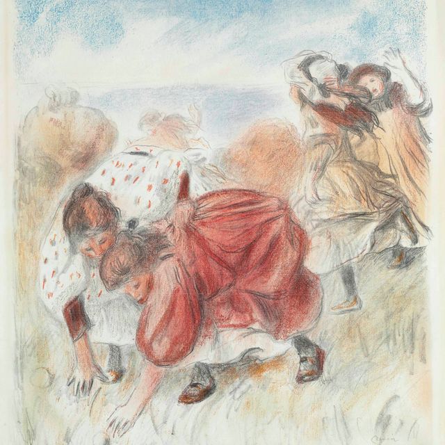 Pierre-Auguste Renoir — Танцующие на балу