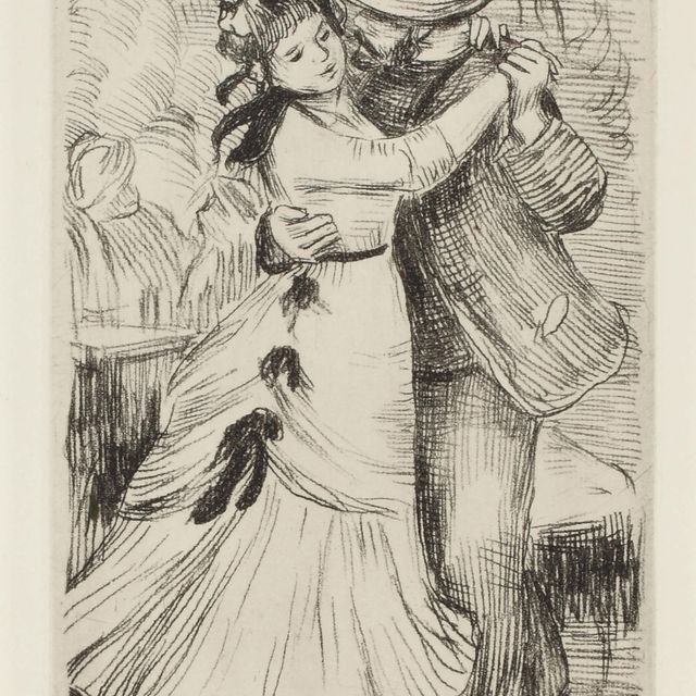 Pierre-Auguste Renoir — Танец в Кампании, Планш, 2е (Дельтейль; Стелла, 2)