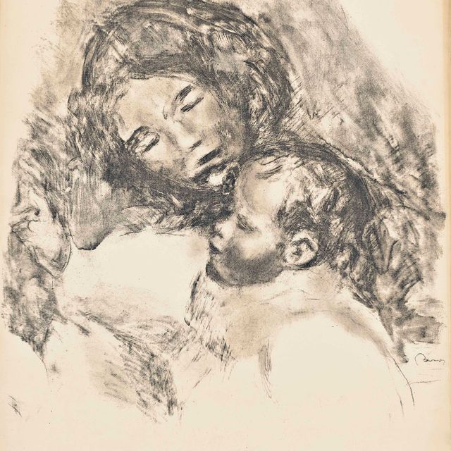 Pierre-Auguste Renoir — Материнство (Средний возраст 50 лет)