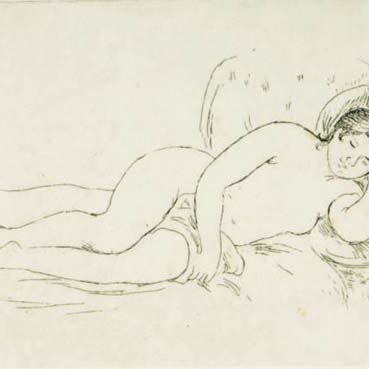 Pierre-Auguste Renoir — Новая женская сорочка (D.; S. 14)
