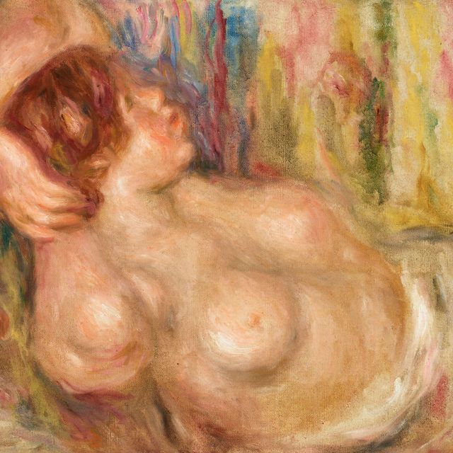 Pierre-Auguste Renoir — Женщина а-ля пуатрин в новом обличье