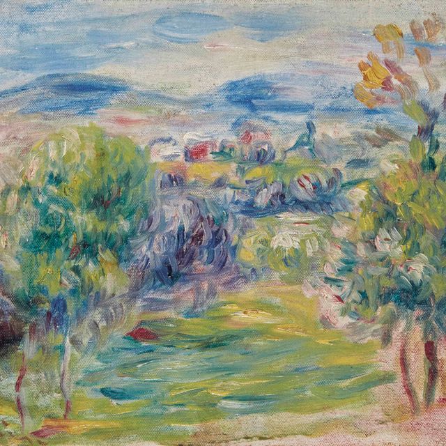 Pierre-Auguste Renoir — Дом Ренуара в Кань-сюр-Мер