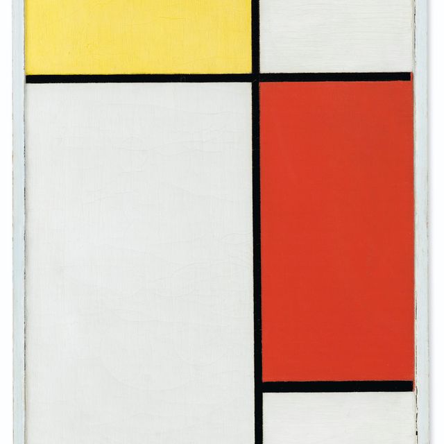 Piet Mondrian — Композиция: №. II, с желтым, красным и синим