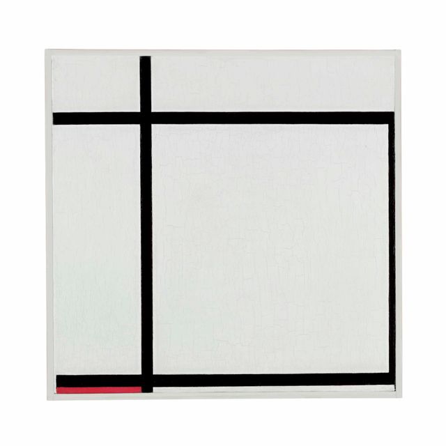 Piet Mondrian — Композиция II, с красным, 1926