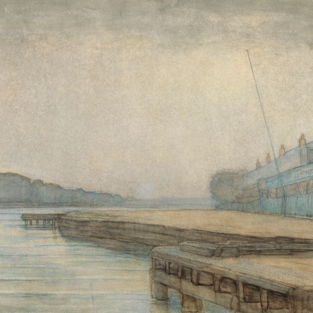 Piet Mondrian — Амстел, Кафе "Т Виссертье II"