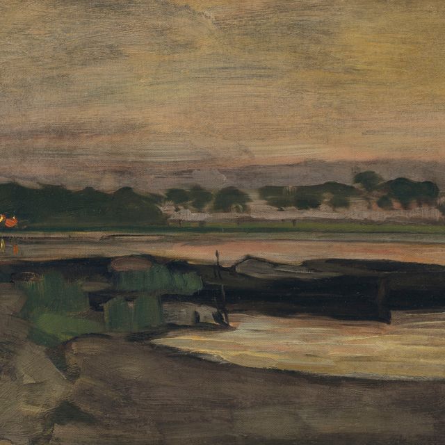 Piet Mondrian — Ан Оудеркеркердейк, бий де Омвал в Эйвонде II