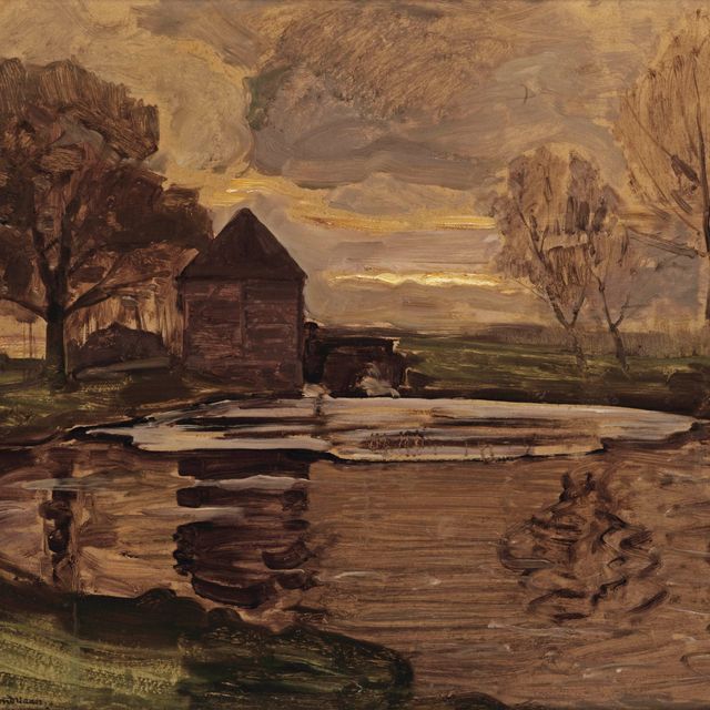 Piet Mondrian — Старая мельница в Оэле