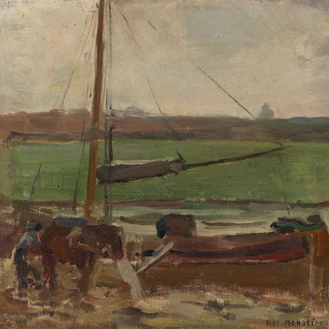 Piet Mondrian — Польдер встретил джемирде врачшуит в Амстердаме II