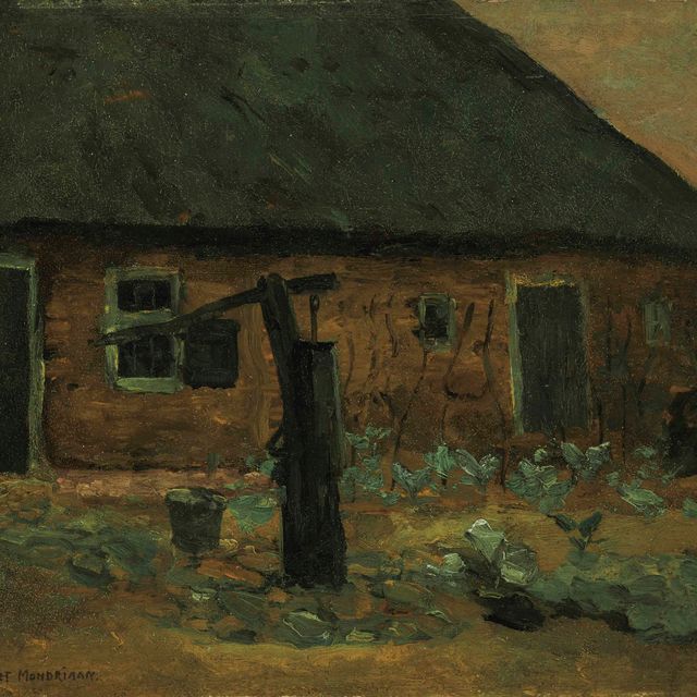 Piet Mondrian — Бордеридж варвур - это водяная помпа