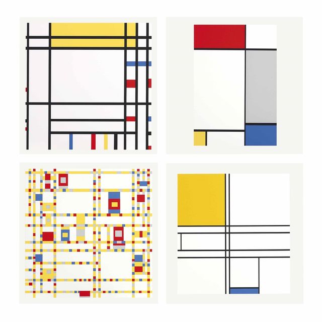 Piet Mondrian — Портфолио из 10 картин