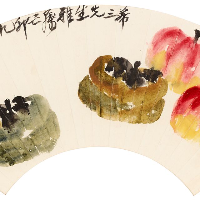 Qi Baishi — Хурма