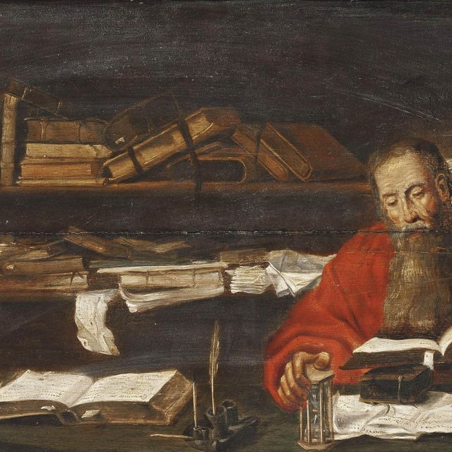Quentin Metsys — Святой Иероним в своем кабинете