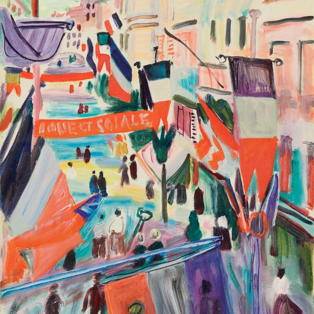 Raoul Dufy — 14 Июля в Гавре