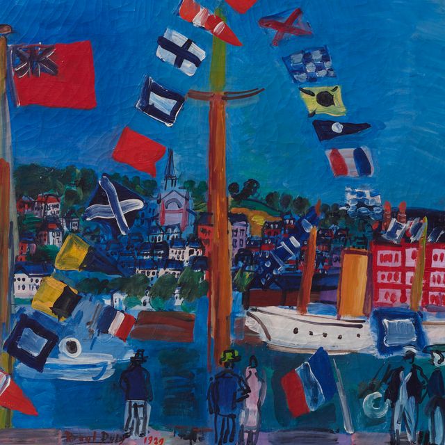 Raoul Dufy — Бассейн в Довиле