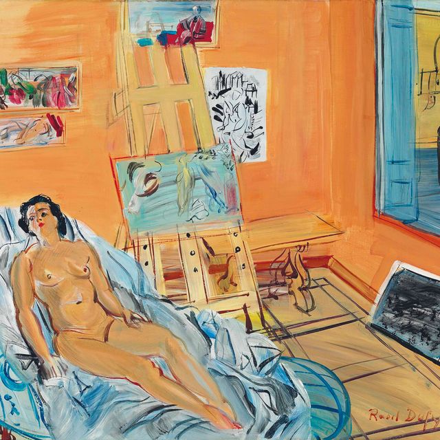 Raoul Dufy — Ателье на улице Жанны д'Арк, для прохожих