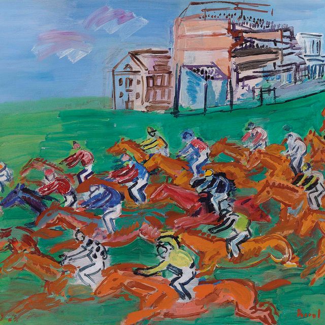 Raoul Dufy — Эпсом, курс на Лос-Анджелес