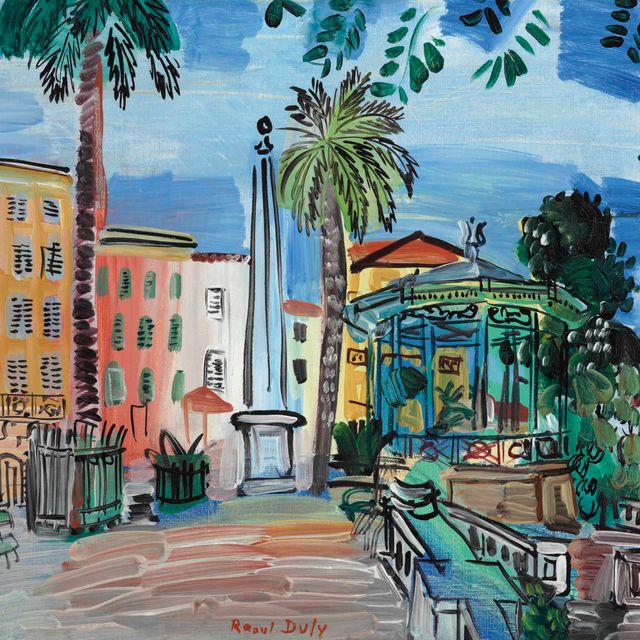 Raoul Dufy — На площади Обелиска и в музыкальном киоске