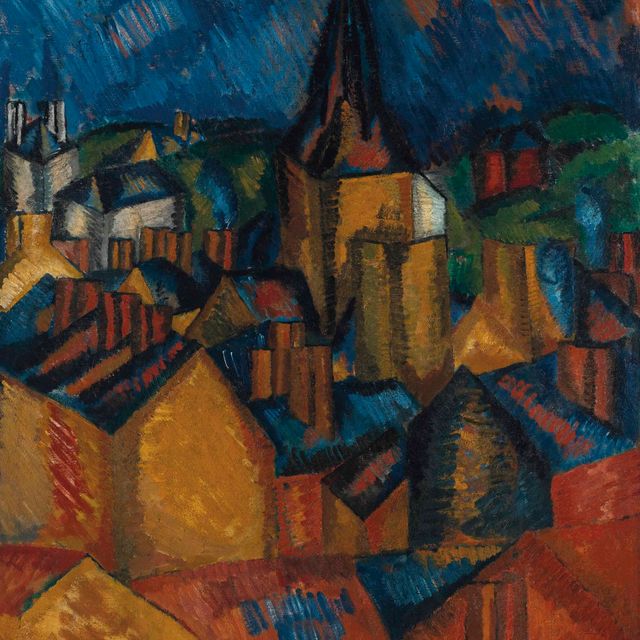 Raoul Dufy — Ле Клошер (Церковь Святого Винсента в Гавре)