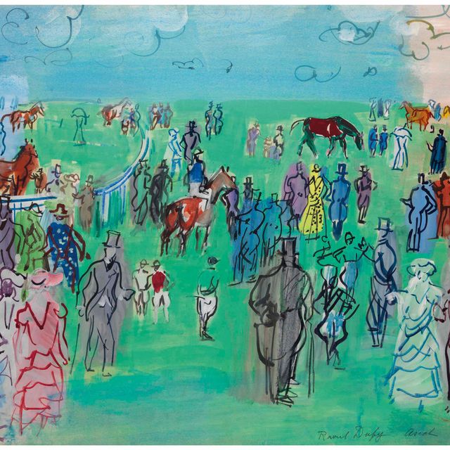 Raoul Dufy — Паддок по-аскотски
