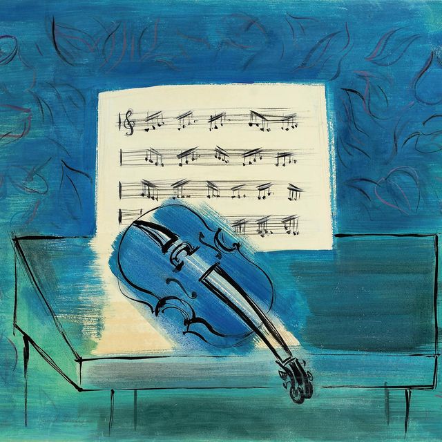 Raoul Dufy — Голубая виолончель