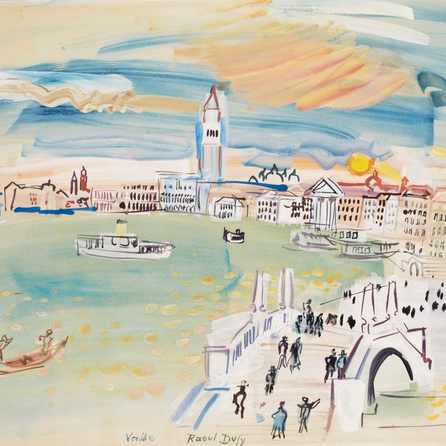 Raoul Dufy — Венеция, набережная Эсклавонов