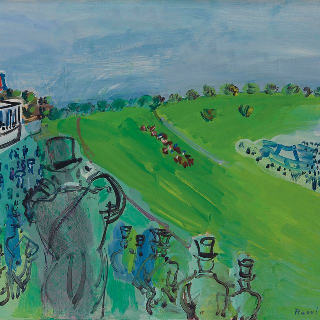 Raoul Dufy — Эпсом, курс на Лос-Анджелес