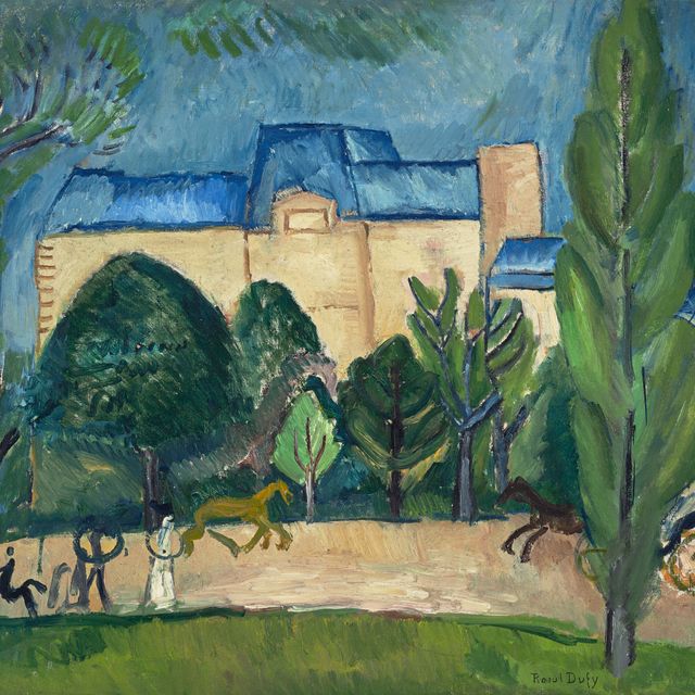Raoul Dufy — На авеню дю Буа