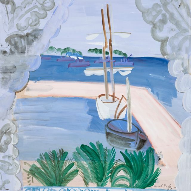 Raoul Dufy — Поле для гольфа -Хуан