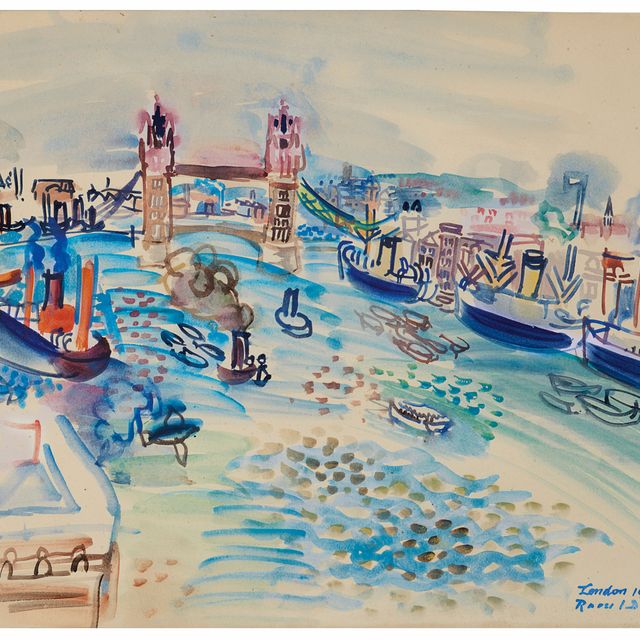 Raoul Dufy — Лондон, ла-Тамиза
