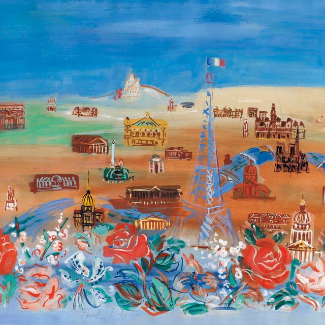 Raoul Dufy — Вьюга Парижа