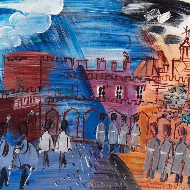 Raoul Dufy — Сент-Джеймский дворец, Эффект плюи
