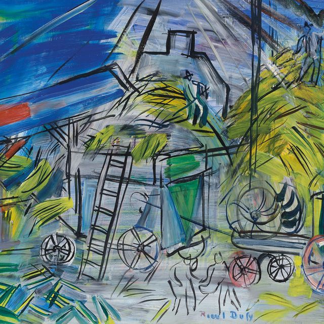 Raoul Dufy — Торжественность в городе ораже