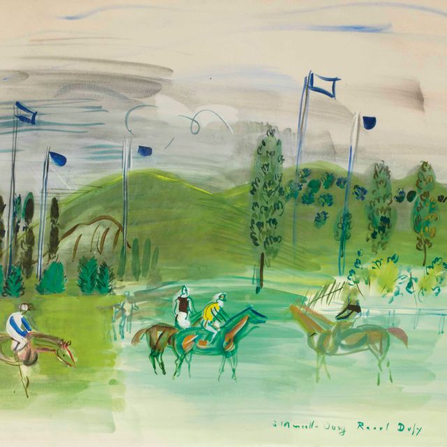 Raoul Dufy — Довиль - авангард департамента
