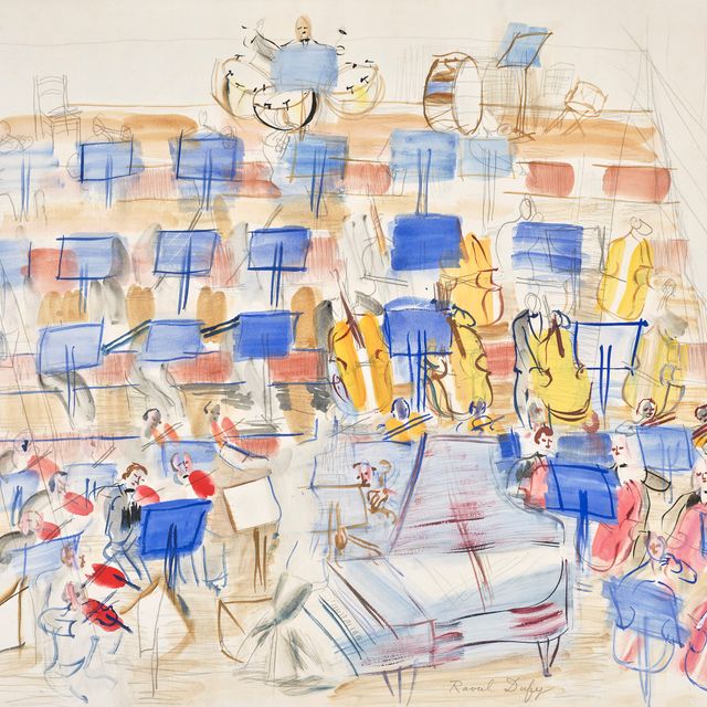 Raoul Dufy — Оркестр а-ля пианист