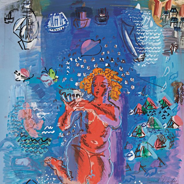 Raoul Dufy — Амфитрита а-ля кокиль