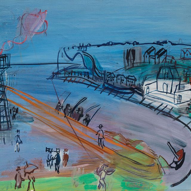 Raoul Dufy — Вход в порт-де-Сент-Адрес