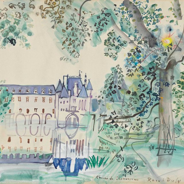 Raoul Dufy — Замок Шенонсо