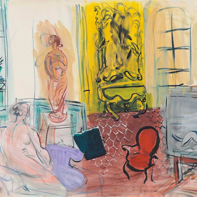Raoul Dufy — Отель в Перпиньяне, площадь Араго