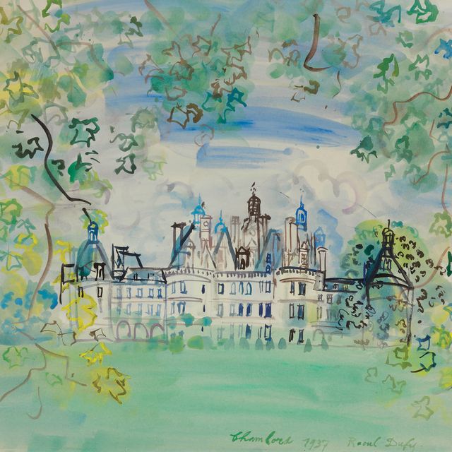 Raoul Dufy — Замок Шамбор