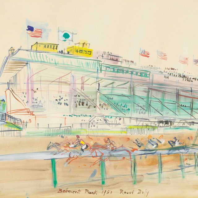 Raoul Dufy — Поле для гольфа в парке Бельмонт