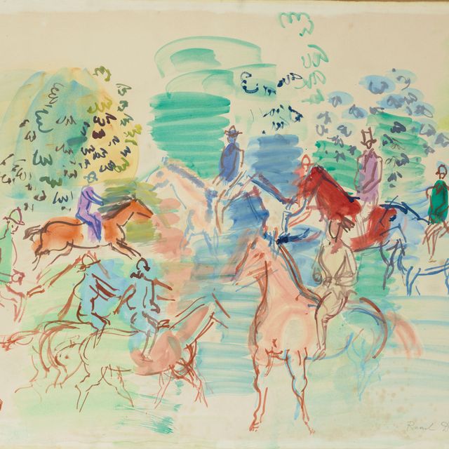 Raoul Dufy — Кавалеры су-буа
