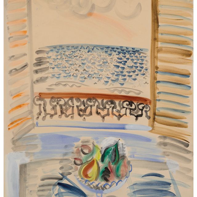 Raoul Dufy — Выбор блюд, открывающих окно в будущее.