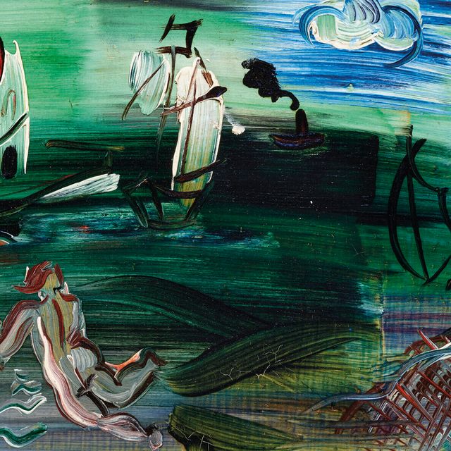 Raoul Dufy — Воображаемая композиция