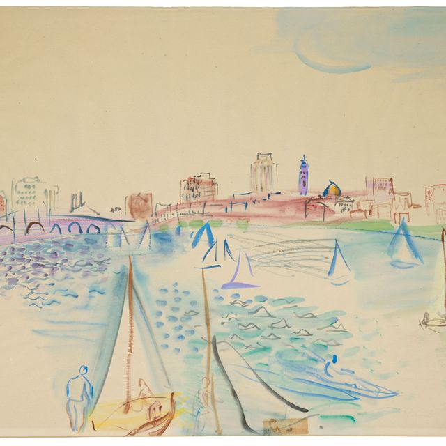 Raoul Dufy — Бостон, Вуалье-сюр-Чарльз-Ривер