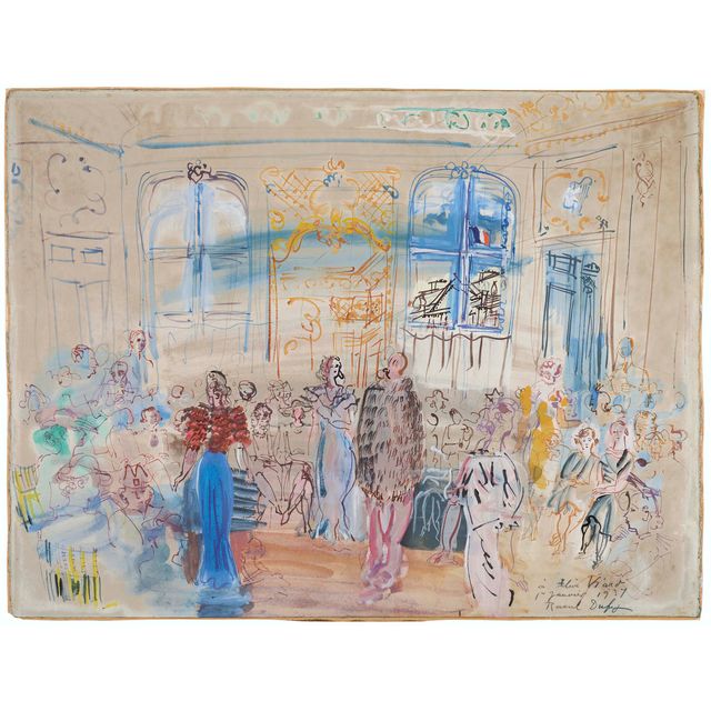 Raoul Dufy — Презентация от Скиапарелли